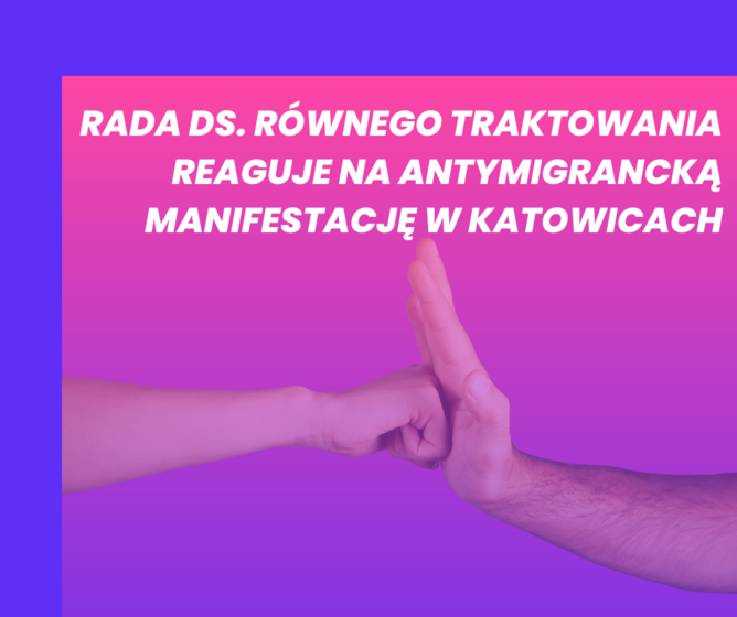 Stanowisko Katowickiej Rady ds. Równego Traktowania